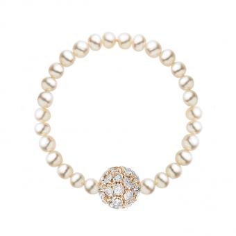 Diamond & Pearl Pompon - Redline