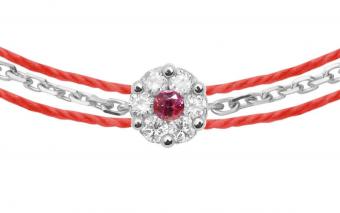 Illusion Colored "Pimpant" Saphir Rose - Redline