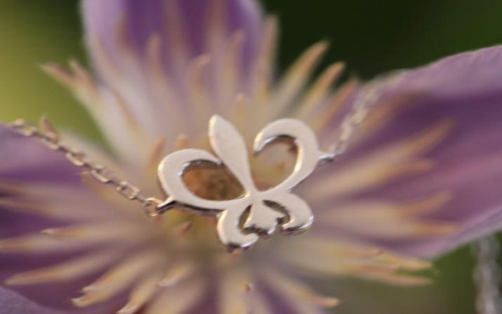 Chain Bracelet Lys White Gold RedLine Jewelry - Redline - 0++