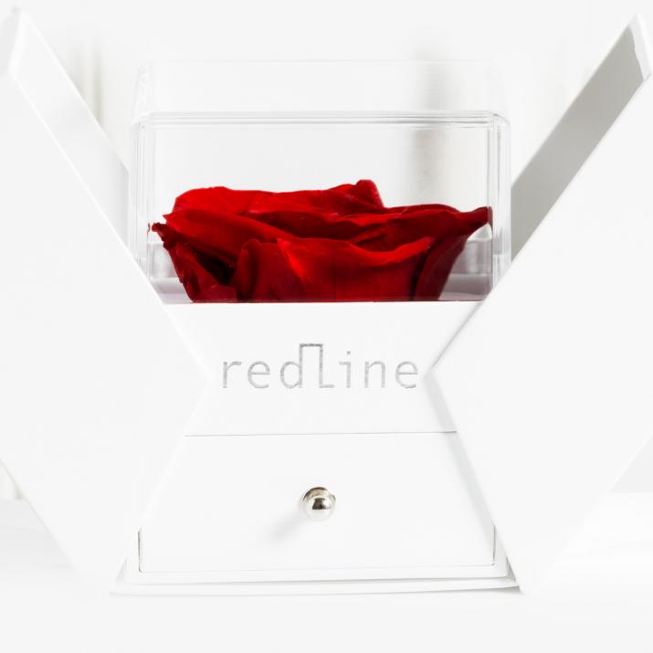 Мужской проволочный браслет Packaging Rose Белое Золото - Redline - 0++
