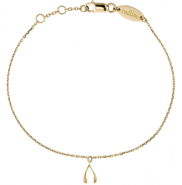 Chain Bracelet Very Lucky Chicken Yellow Gold RedLine Jewelry - Redline