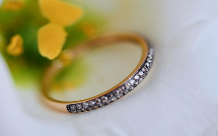 Jonc Ring Amour Champagne size 53  Rose Gold RedLine Jewelry - Redline - 0++