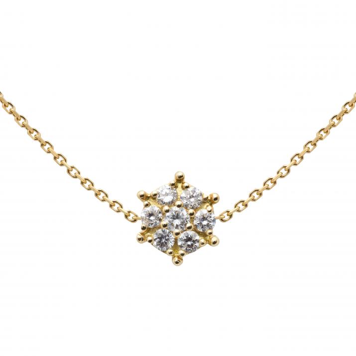 Chain Necklace Babette Yellow Gold RedLine Jewelry - Redline - 0++