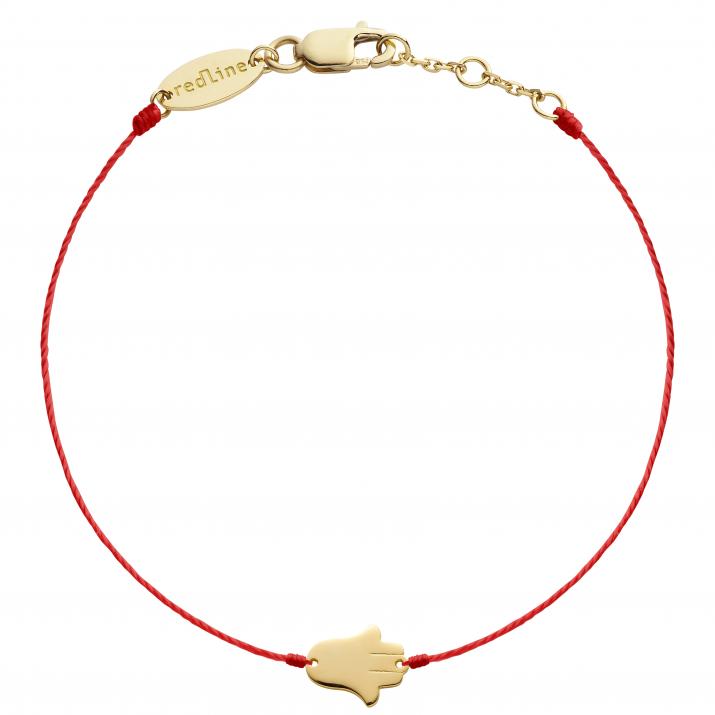 Bracelet fil main de Fatma or jaune - Redline