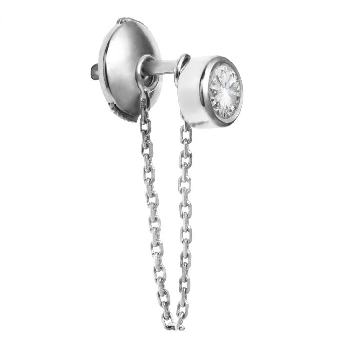 Серьги So Pure Courtoise Белое Золото - Redline - 0++