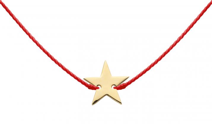 String Necklace Stella Yellow Gold RedLine Jewelry - Redline