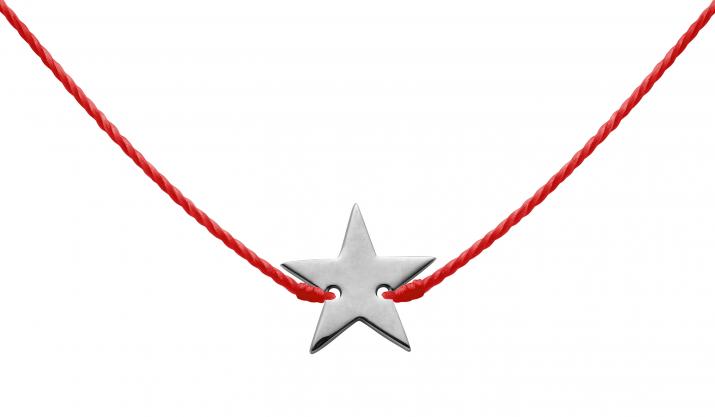 String Necklace Stella Black Gold RedLine Jewelry - Redline