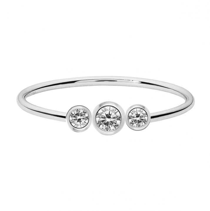 Кольцо Si Eternity Белое Золото - Redline - 0++