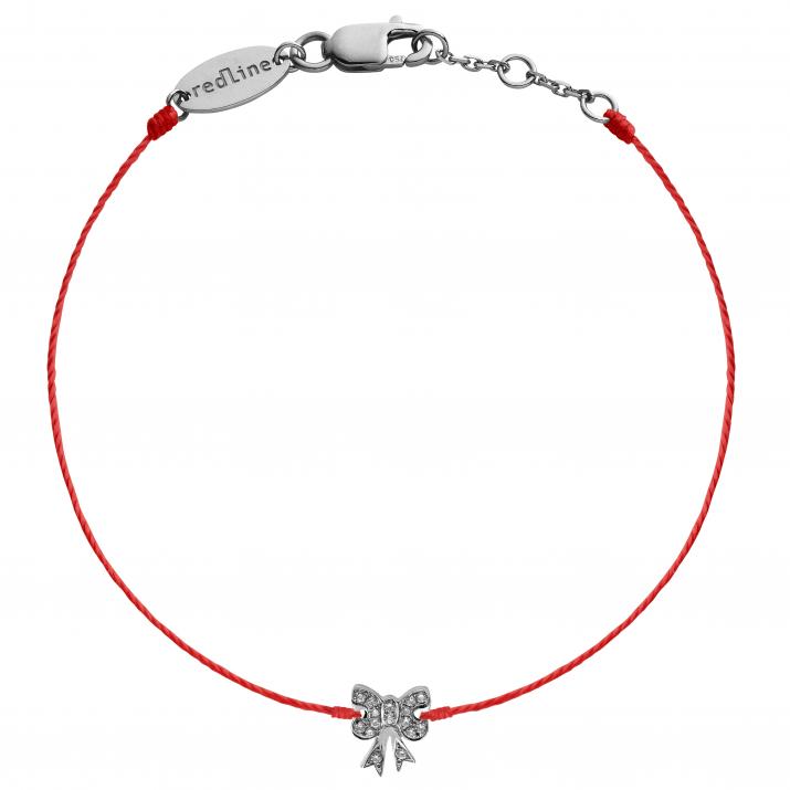 String Bracelet Petit Noeud Nœud Black Gold RedLine Jewelry - Redline - 0++