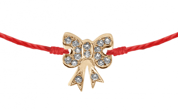 String Bracelet Petit Noeud Nœud Rose Gold RedLine Jewelry - Redline - 0++