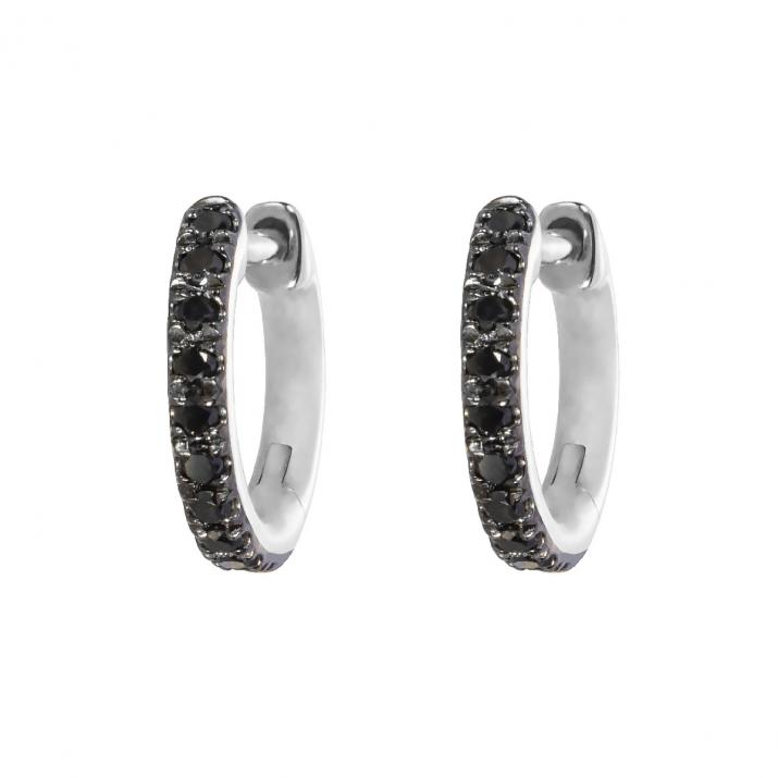 Серьги Si Joli Mini Creole Kcolor Белое Золото - Redline - 0++