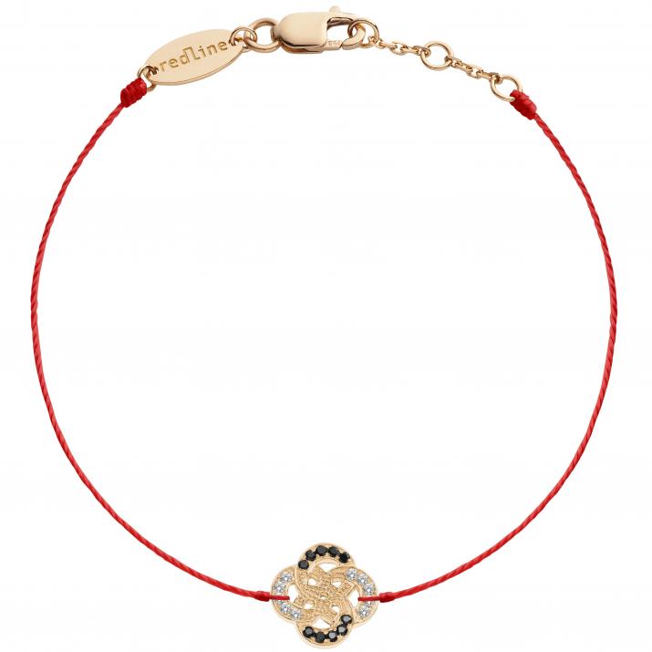 String Bracelet Arabesque Kcolor Rose Gold RedLine Jewelry - Redline - 0++
