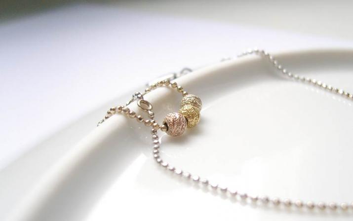 Chain Bracelet Sweety Three Yellow Gold RedLine Jewelry - Redline - 0++