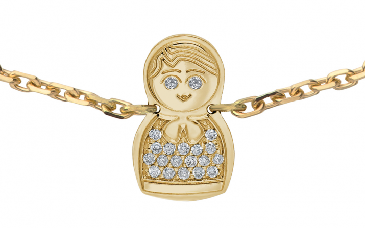 Chain Bracelet Kouka Yellow Gold RedLine Jewelry - Redline - 0++