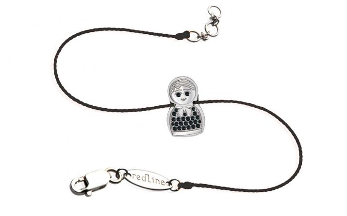 String Bracelet Kouka Kcolor White Gold RedLine Jewelry - Redline - 0++