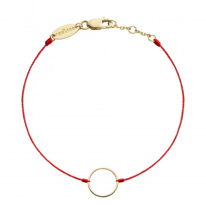 String Bracelet For Women in Yellow Gold - Redline - 0++