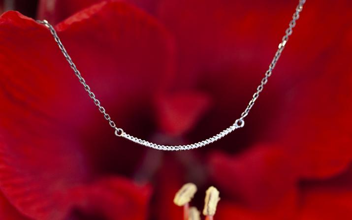 Chain Necklace Dandynette Black Gold RedLine Jewelry - Redline - 0++