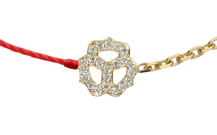 Double Bracelet Pensée Yellow Gold RedLine Jewelry - Redline - 0++