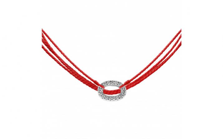 Multistrings Necklace Mini Sacré White Gold RedLine Jewelry - Redline