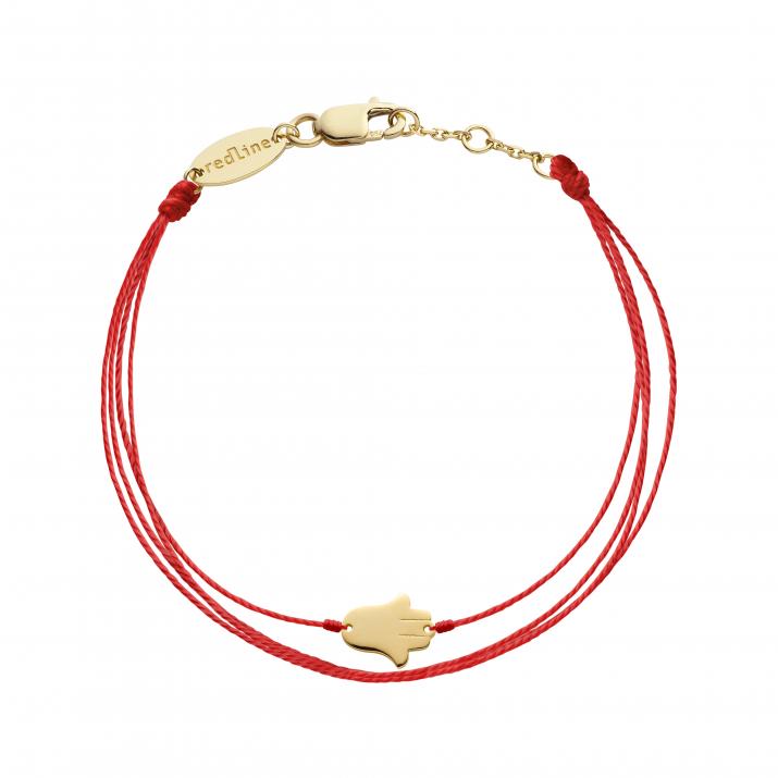 Multistring Bracelet For Women in Yellow Gold  - Redline