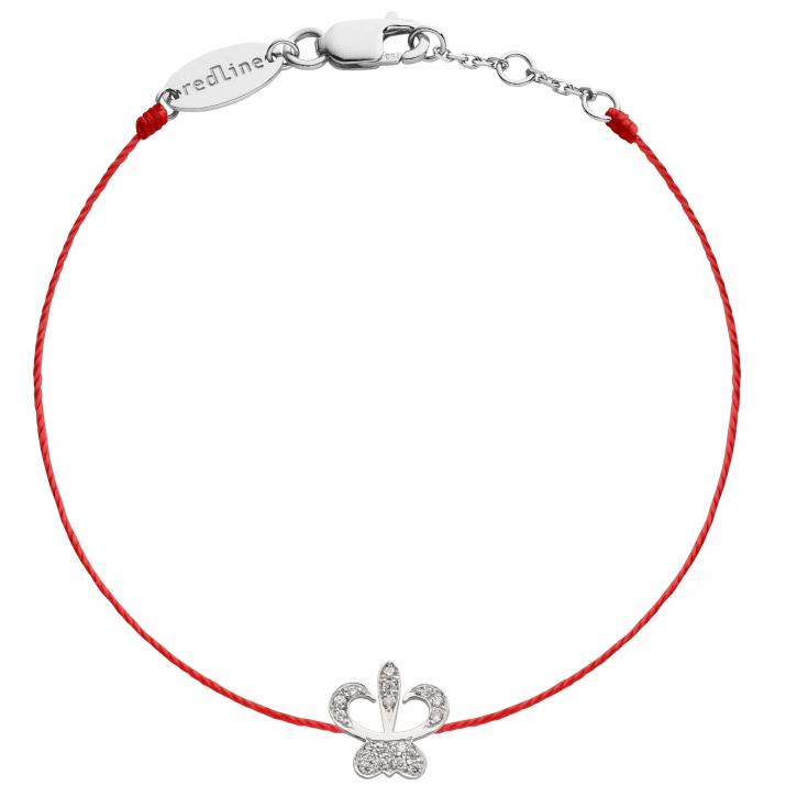String Bracelet Lilium White Gold RedLine Jewelry - Redline - 0++