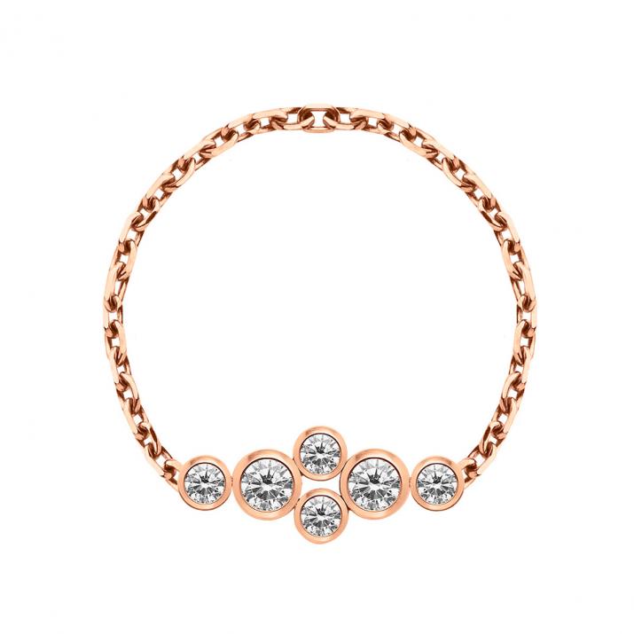 Звони полную цепочку розовое золото - Redline - 0++