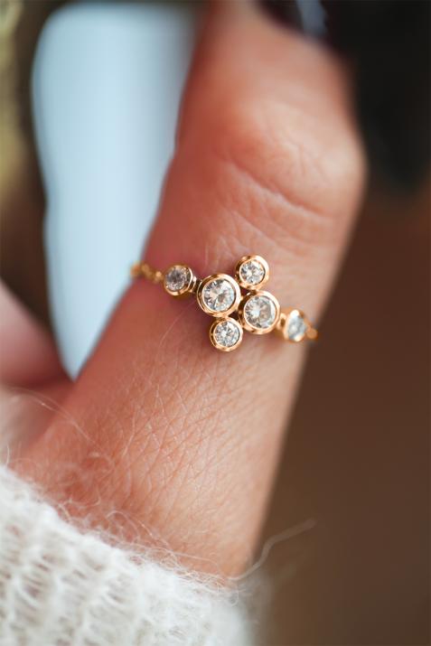 Звони полную цепочку розовое золото - Redline - 0++