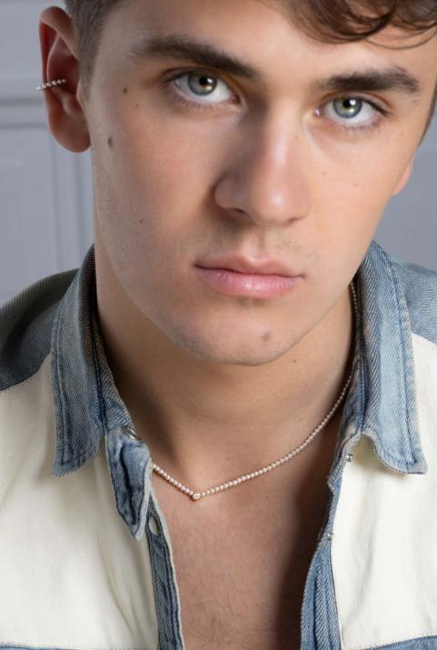 Женское ожерелье Diamond & Pearl Pure (S) Розовое золото - Redline - 0++