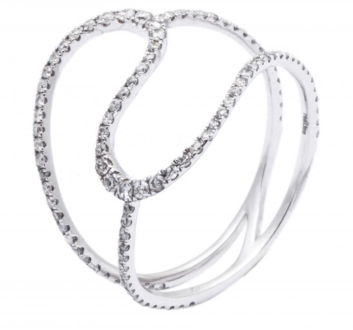 Jonc Ring Malicieuse White Gold RedLine Jewelry - Redline - 0++