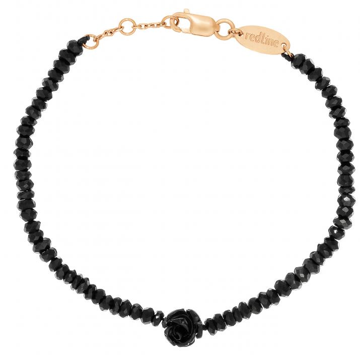 Chain Bracelet For Women with Rose in Rose Gold - Redline