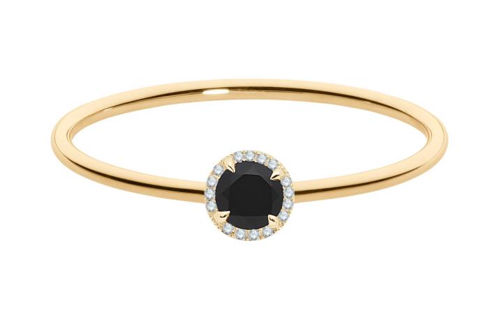 Ring with 1.05ct Round Diamond in Yellow Gold Prong Setting - Redline