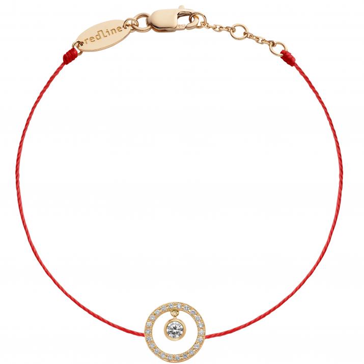 String Bracelet Aurelange Pure Rose Gold RedLine Jewelry - Redline