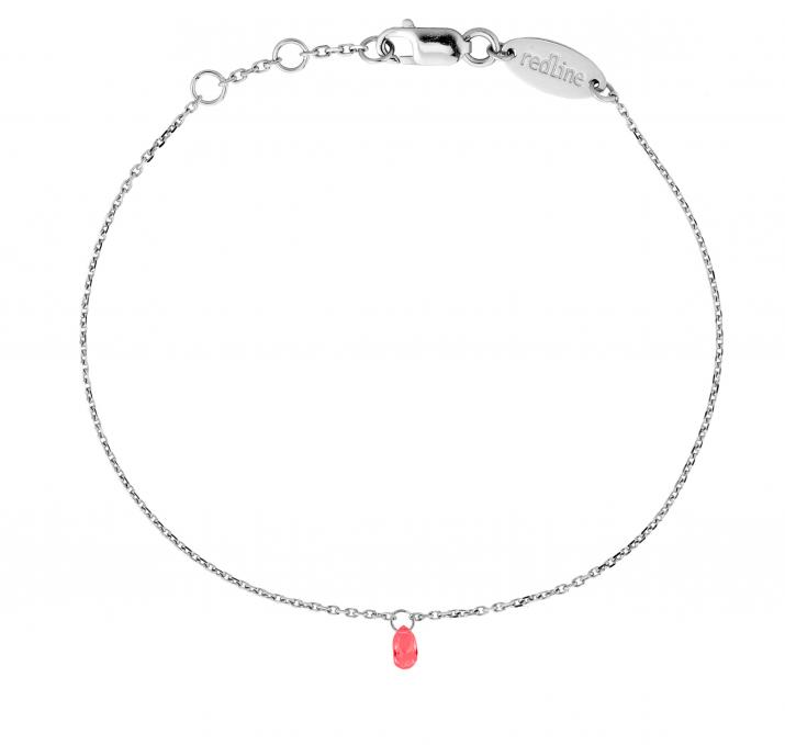 Chain Bracelet For Women in White Gold - Redline - 0++