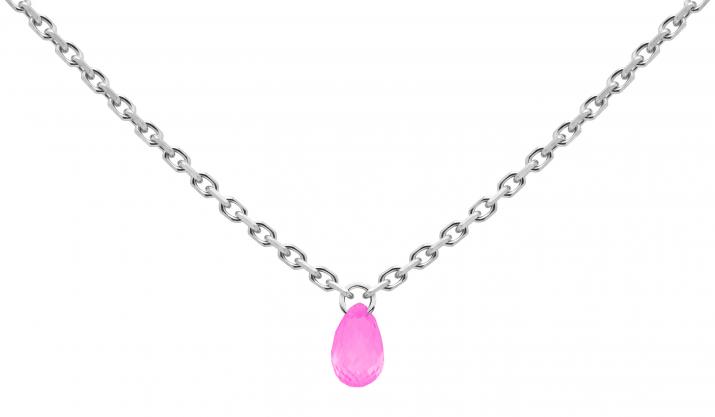 Chain Necklace For Women in White Gold - Redline - 0++