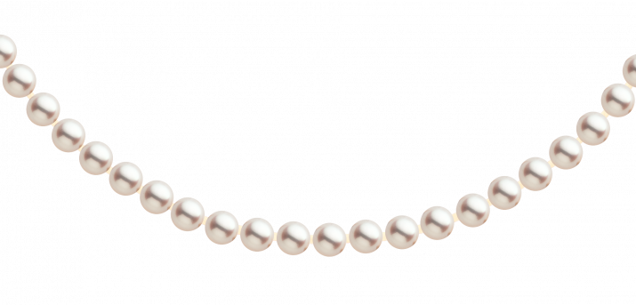 Детское ожерелье Avakoya Белое Золото - Redline - 0++