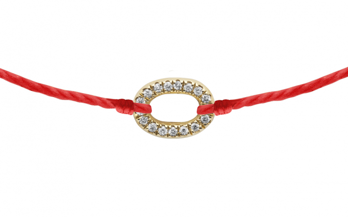 String Bracelet Mini Mini Sacré Yellow Gold RedLine Jewelry - Redline - 0++