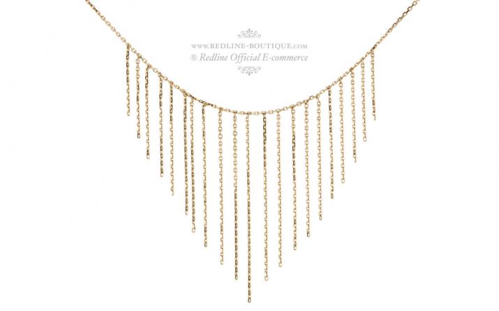 Chain Necklace For Women in Yellow Gold - Redline