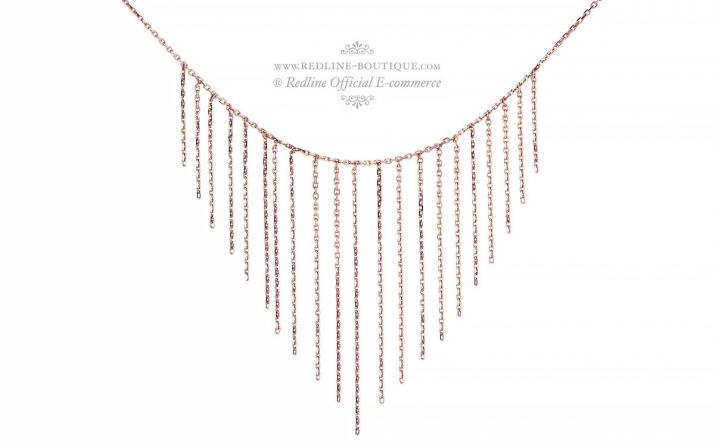 Chain Necklace For Women in Rose Gold - Redline