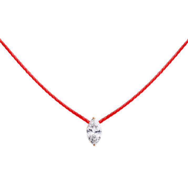 Ожерелье из ниток Majesté Розовое золото - Redline