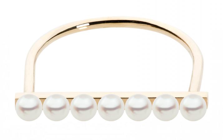 Jonc Ring Empire Akoya Yellow Gold RedLine Jewelry - Redline