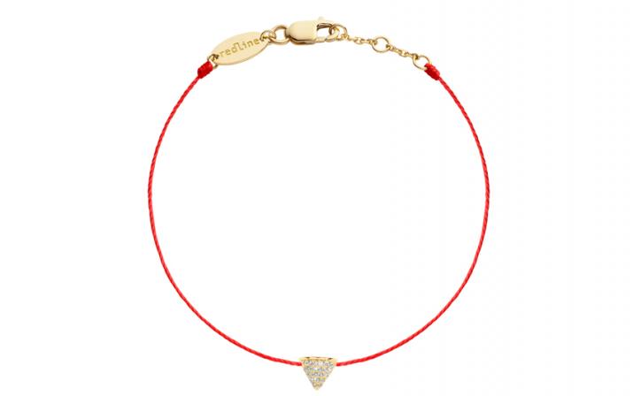 String Bracelet Punk Yellow Gold RedLine Jewelry - Redline - 0++