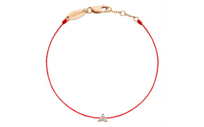 String Bracelet Glitter Rose Gold RedLine Jewelry - Redline