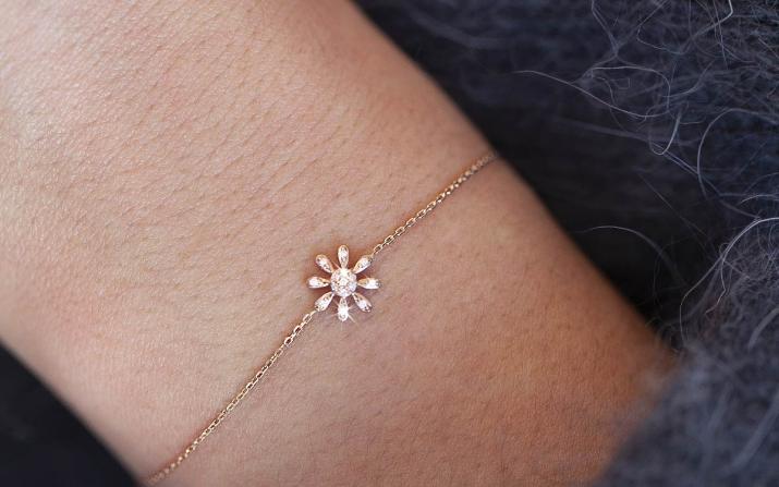 Chain Bracelet Romantique Yellow Gold RedLine Jewelry - Redline - 0++