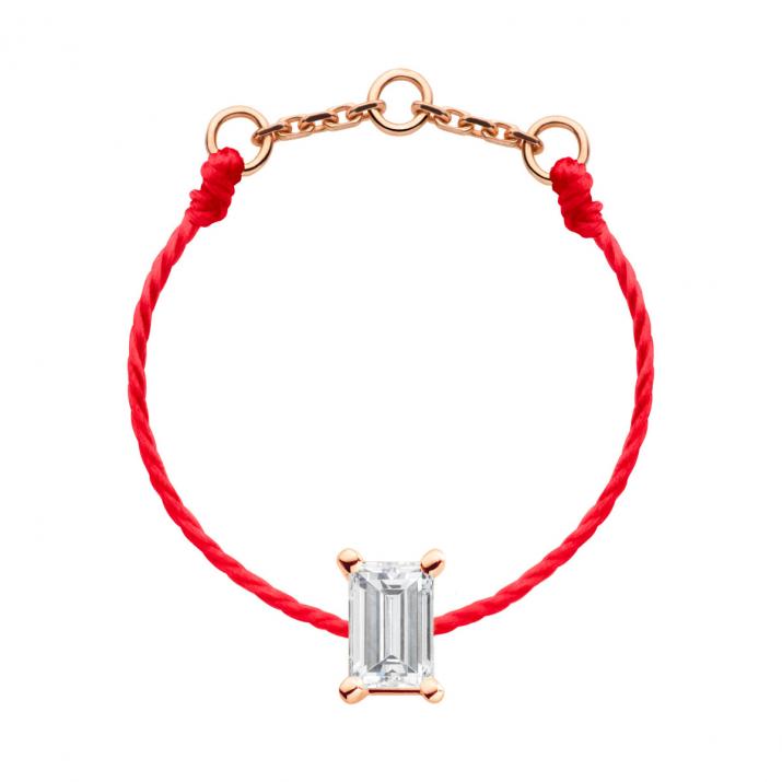 Проволочное кольцо Comtesse Розовое золото - Redline