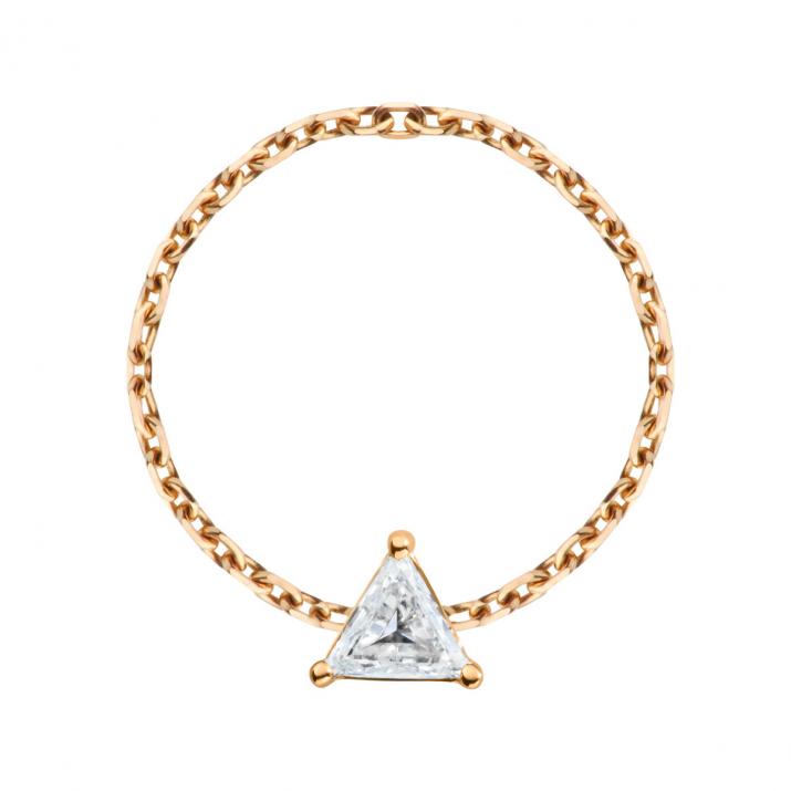 Цепное кольцо Impératrice желтое золото - Redline