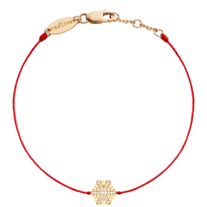 Браслет с алмазной проволокой из розового золота Flocon Redline - Redline - 0++