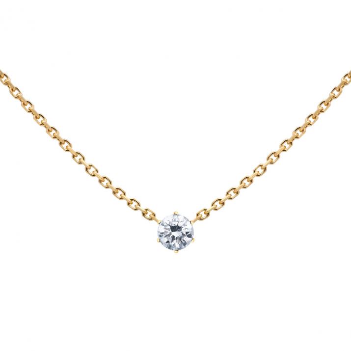 Цепочное ожерелье Truly Absolu желтое золото - Redline - 0++