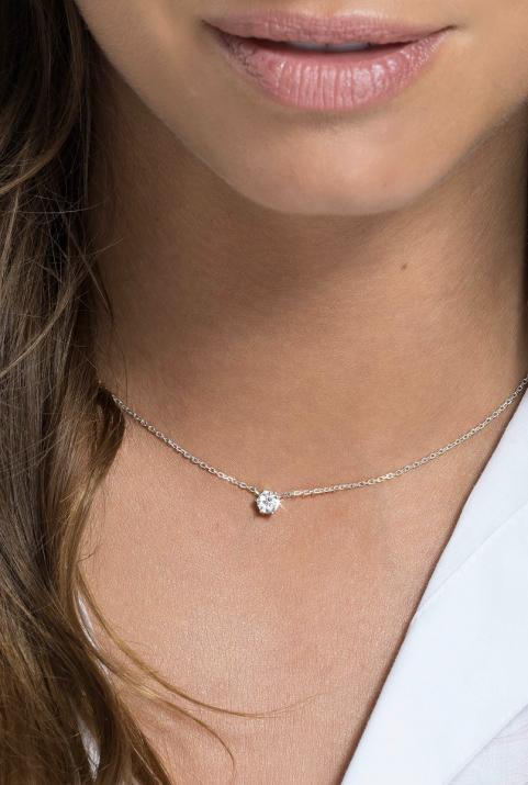 Безумно абсолютно цепное ожерелье белое золото - Redline - 0++