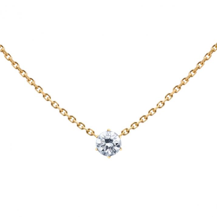 Безумно абсолютно цепное ожерелье желтое золото - Redline - 0++