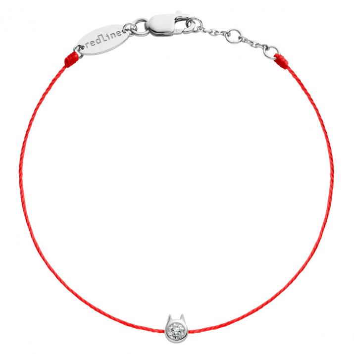детский браслет Mini Pure Cat Белое Золото - Redline